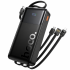 HOCO J156A Founder 22.5W + PD20W 20000mAh Power Bank Black with Built-in Cables